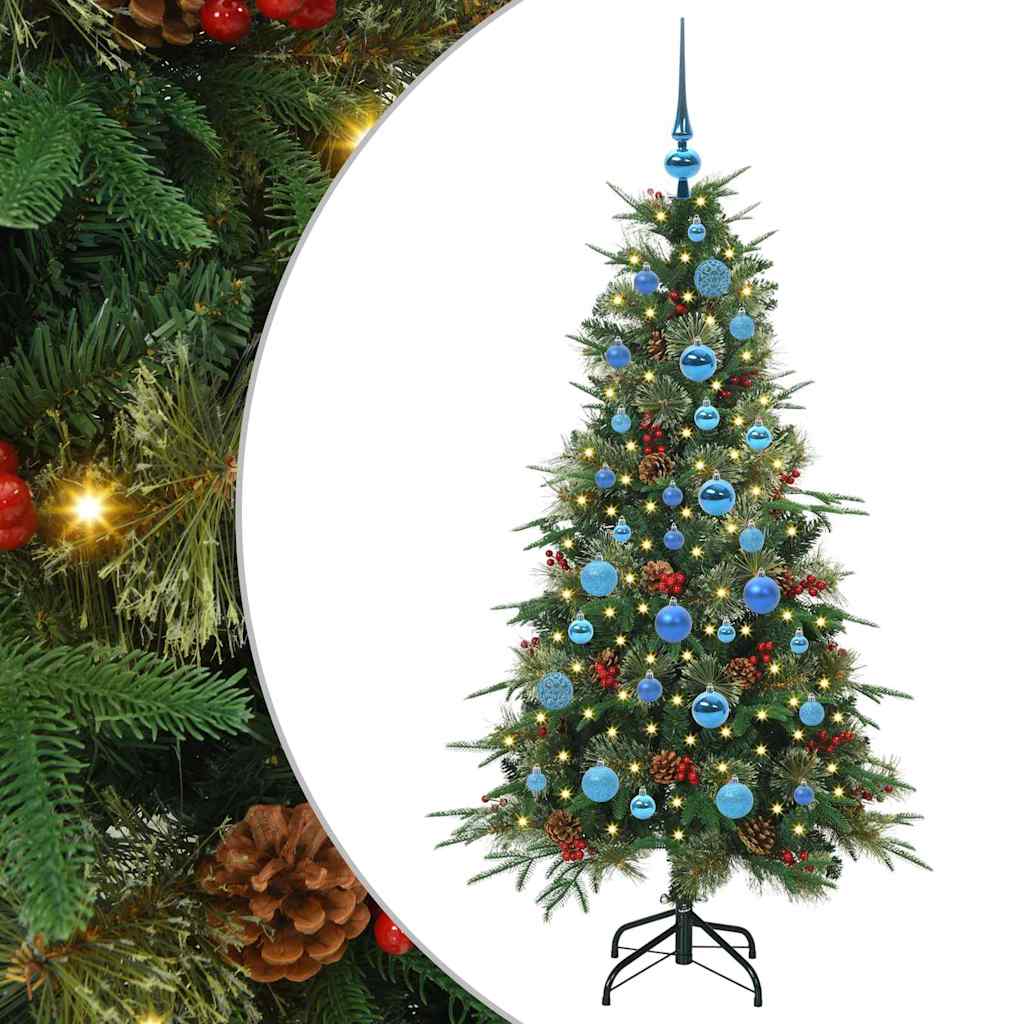 Kunstmatige Inklapbare Kerstboom Groen 150 cm PE en PVC