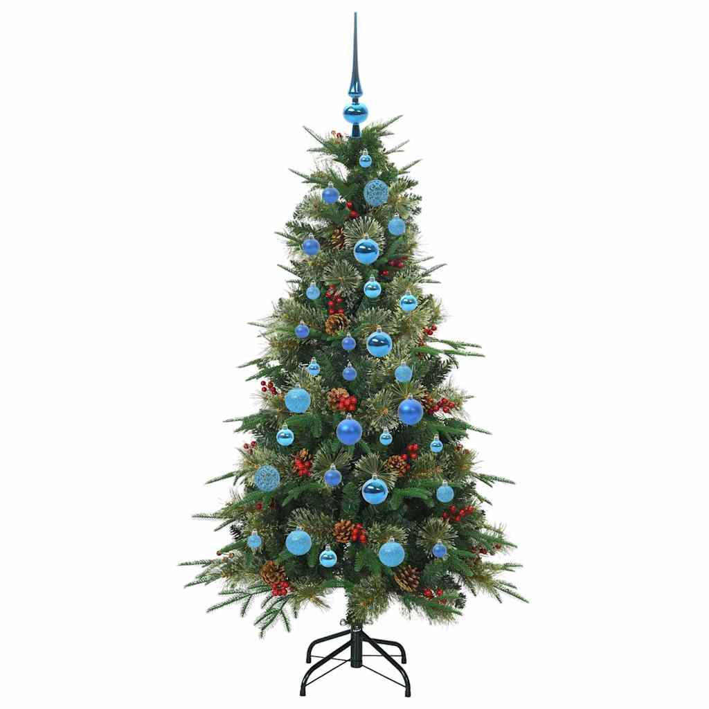 Kunstmatige Inklapbare Kerstboom Groen 150 cm PE en PVC