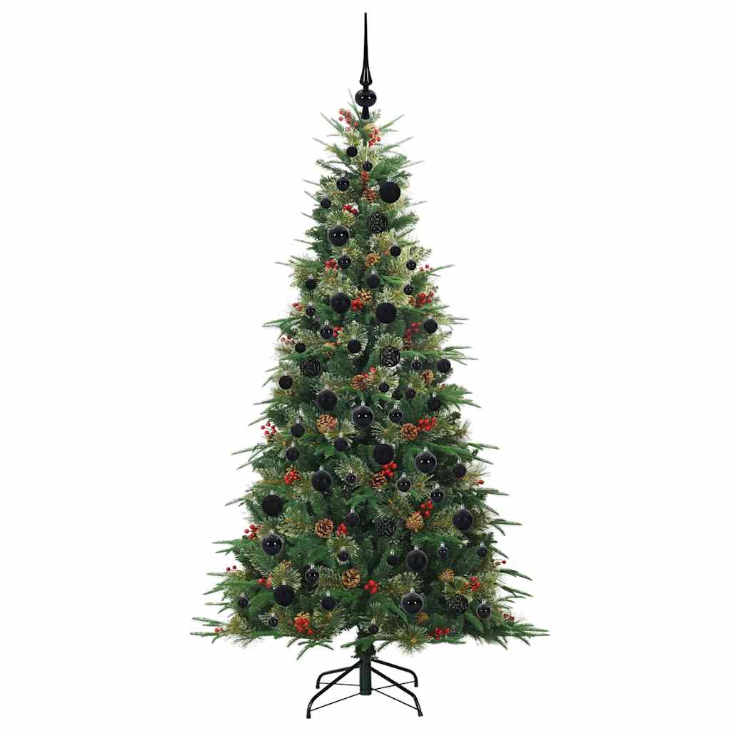 Kunstmatige Inklapbare Kerstboom Groen 180 cm PE en PVC