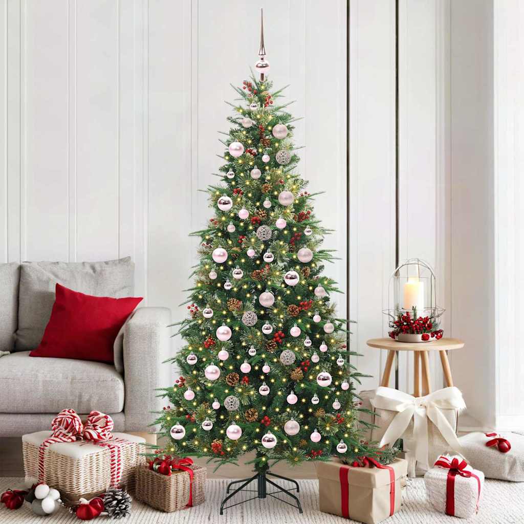 Kunstmatige Inklapbare Kerstboom Groen 180 cm PE en PVC