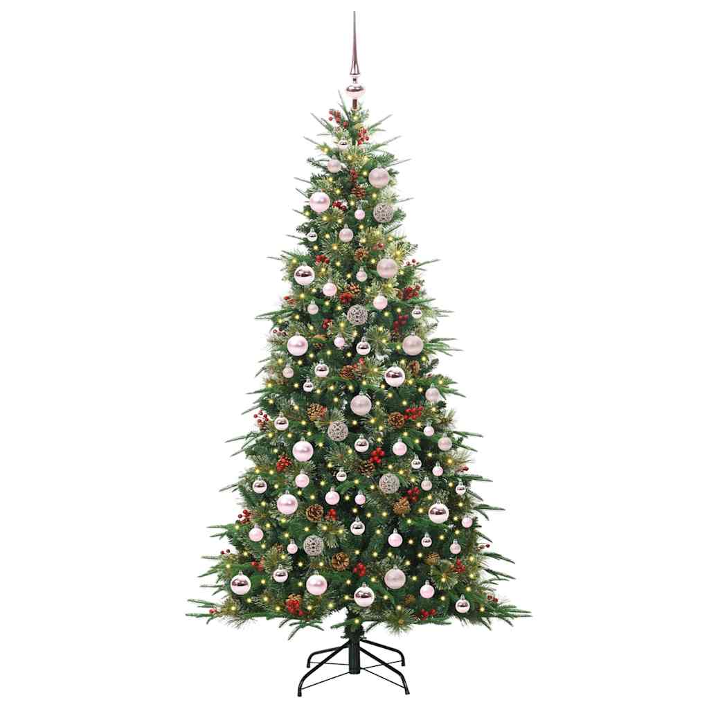 Kunstmatige Inklapbare Kerstboom Groen 180 cm PE en PVC