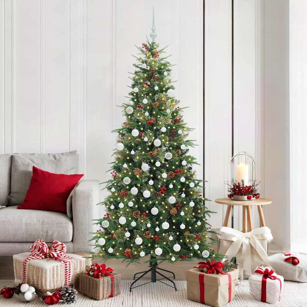 Kunstmatige Inklapbare Kerstboom Groen 180 cm PE en PVC