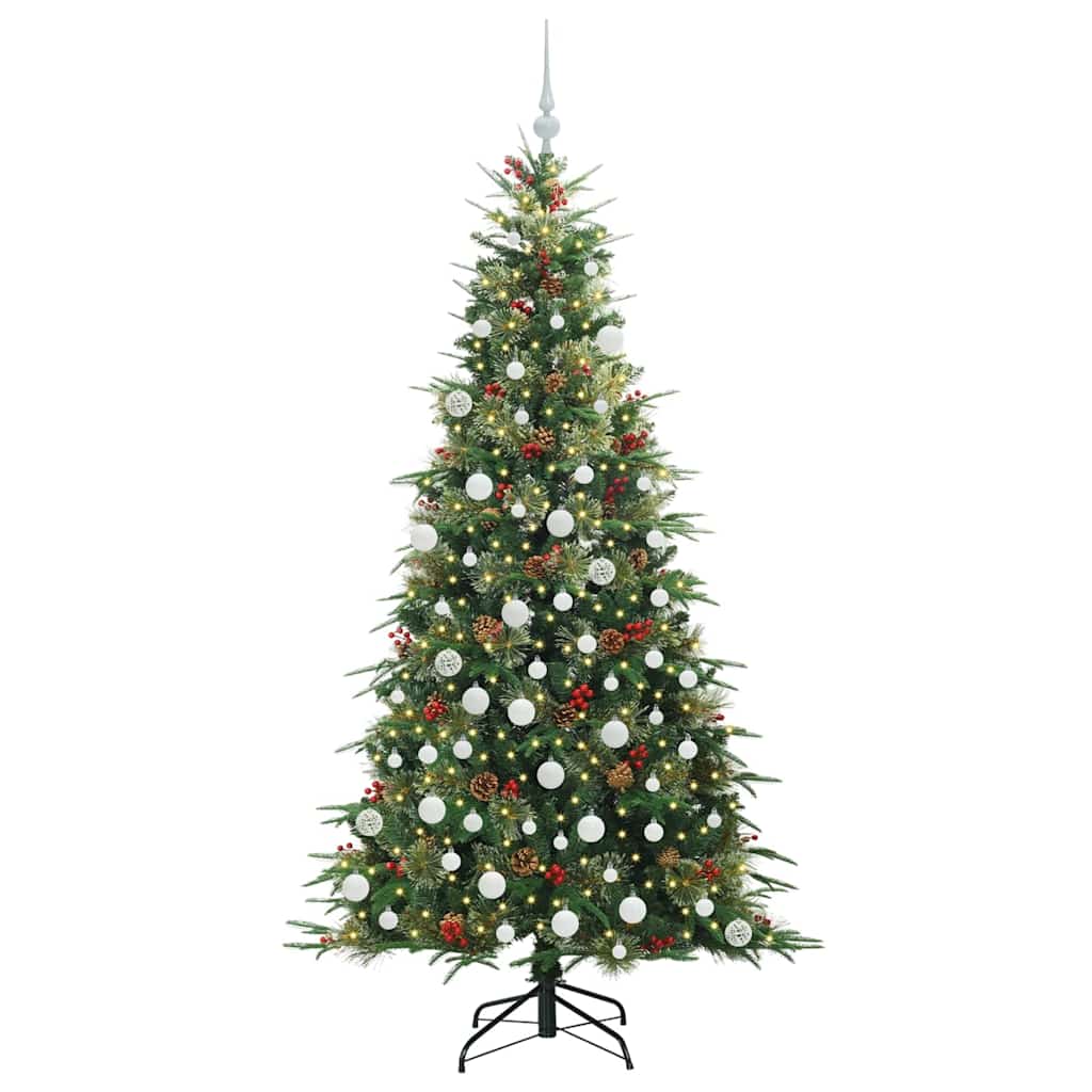 Kunstmatige Inklapbare Kerstboom Groen 180 cm PE en PVC