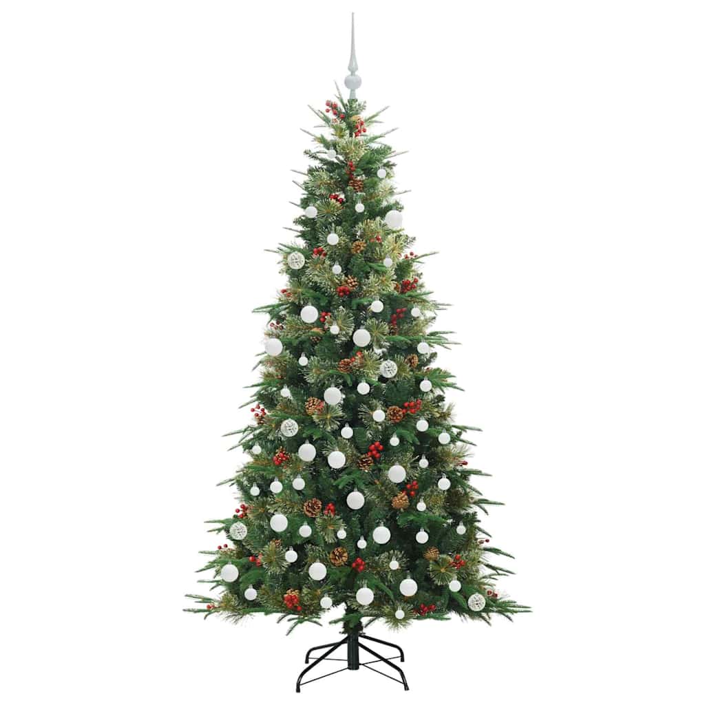Kunstmatige Inklapbare Kerstboom Groen 180 cm PE en PVC