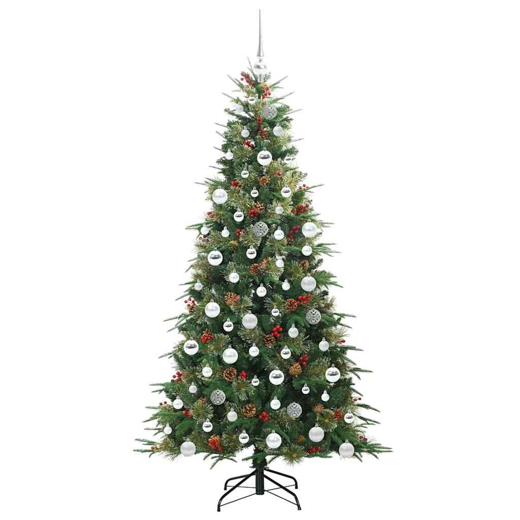 Kunstmatige Inklapbare Kerstboom Groen 180 cm PE en PVC