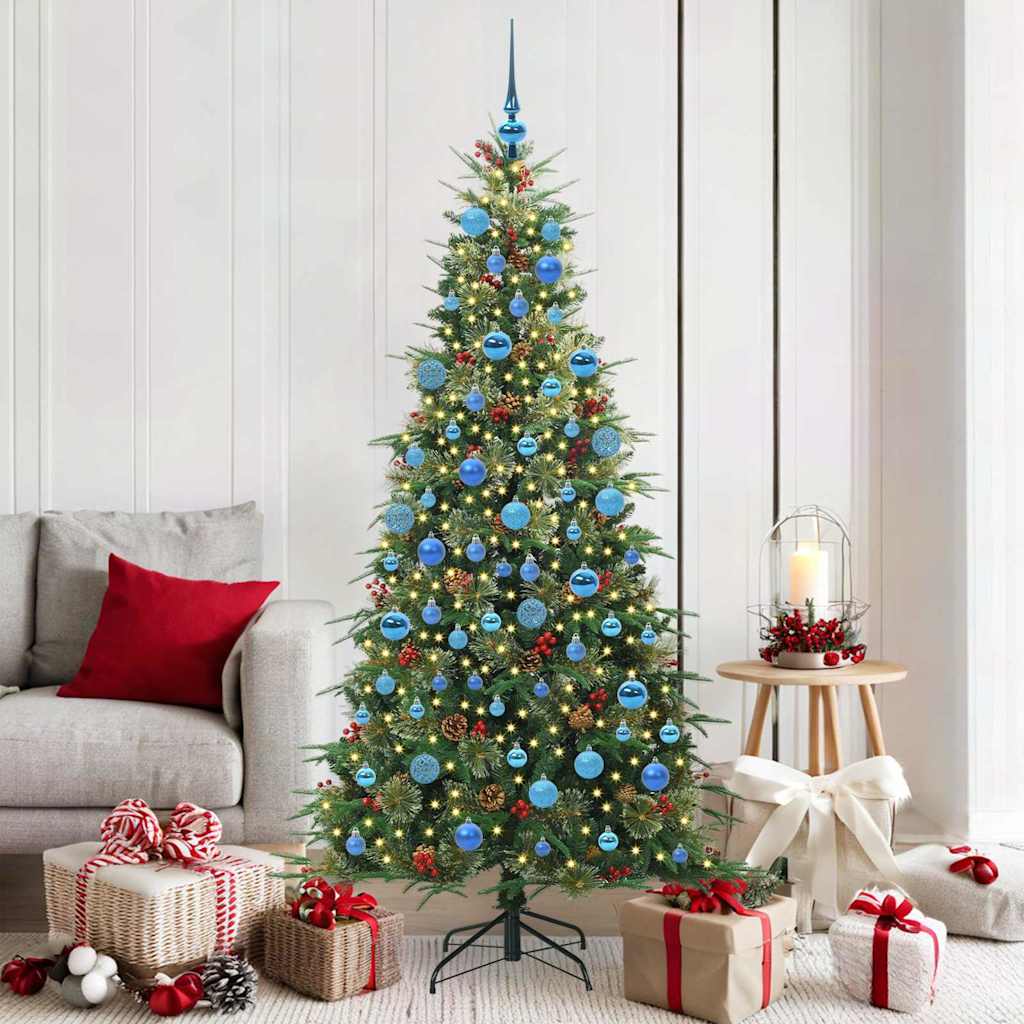 Kunstmatige Inklapbare Kerstboom Groen 180 cm PE en PVC