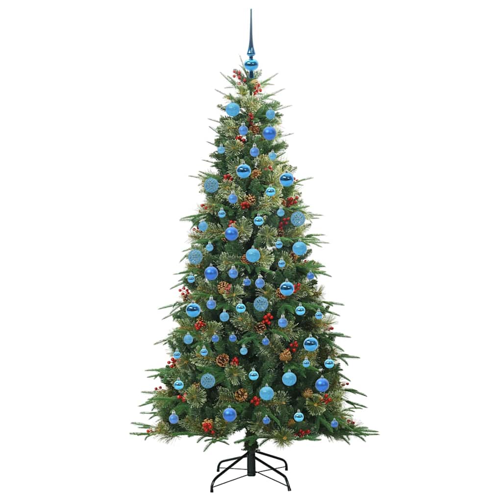 Kunstmatige Inklapbare Kerstboom Groen 180 cm PE en PVC
