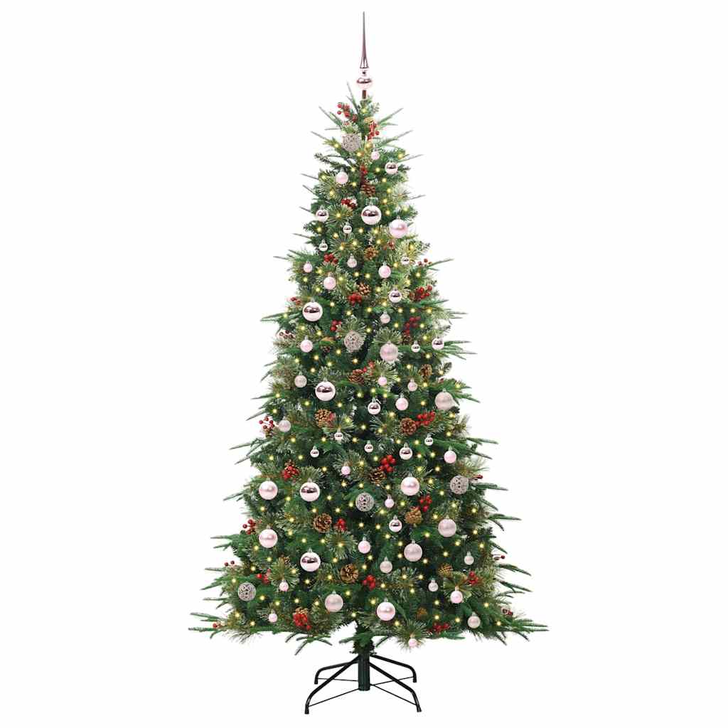 Kunstmatige Inklapbare Kerstboom Groen 210 cm PE en PVC
