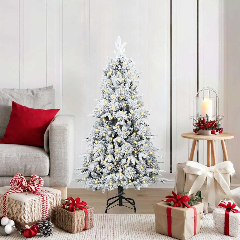 Kunstmatige Inklapbare Kerstboom Groen 120 cm PE en PVC