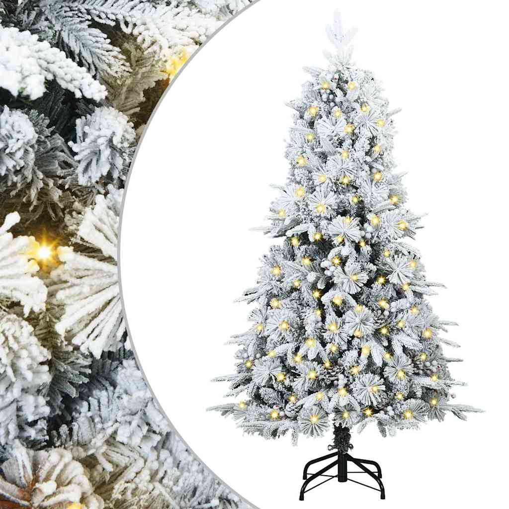 Kunstmatige Inklapbare Kerstboom Groen 120 cm PE en PVC
