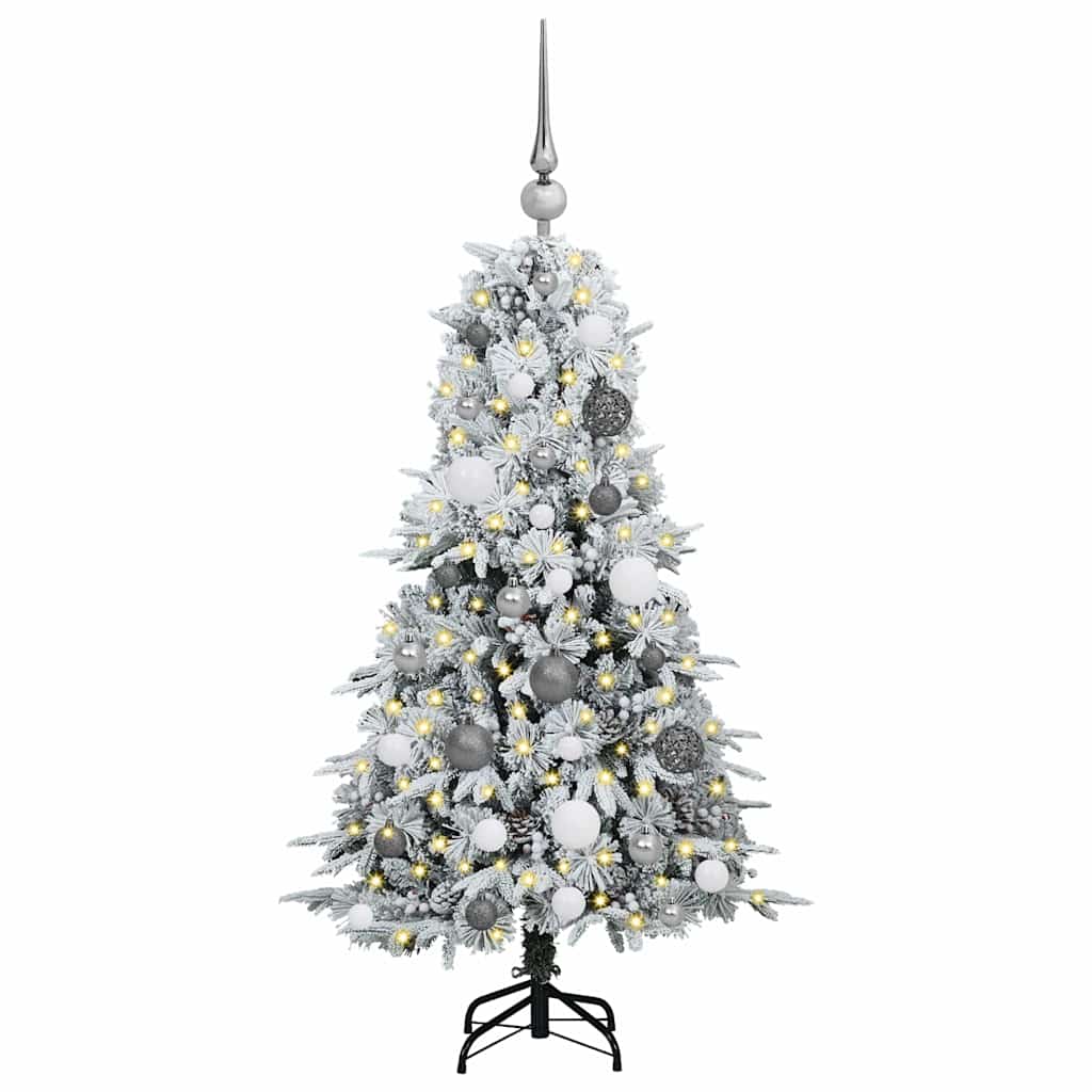 Kunstmatige Inklapbare Kerstboom Groen 120 cm PE en PVC