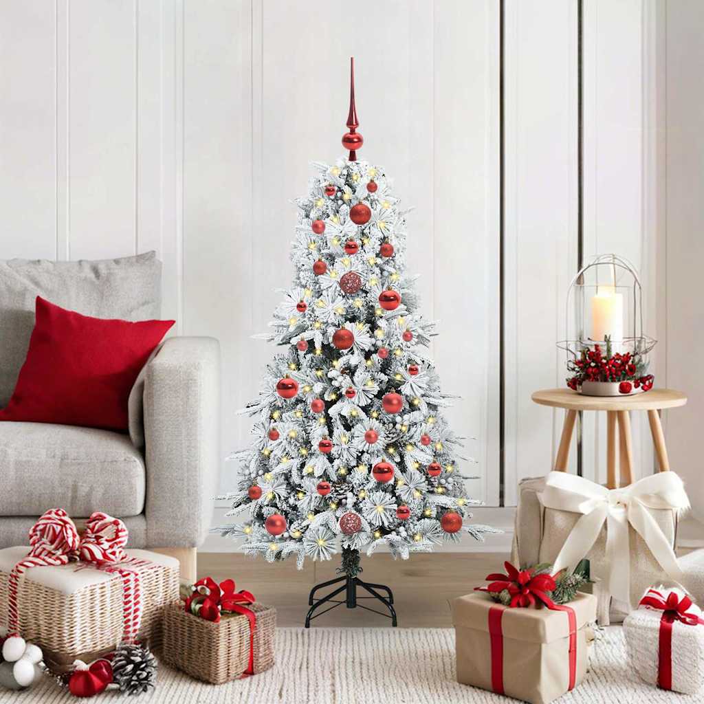 Kunstmatige Inklapbare Kerstboom Groen 120 cm PE en PVC