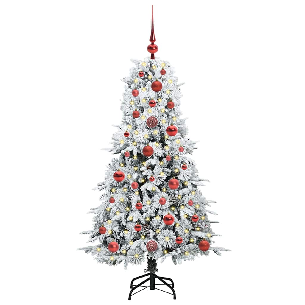 Kunstmatige Inklapbare Kerstboom Groen 120 cm PE en PVC