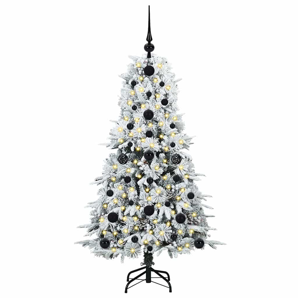 Kunstmatige Inklapbare Kerstboom Groen 120 cm PE en PVC