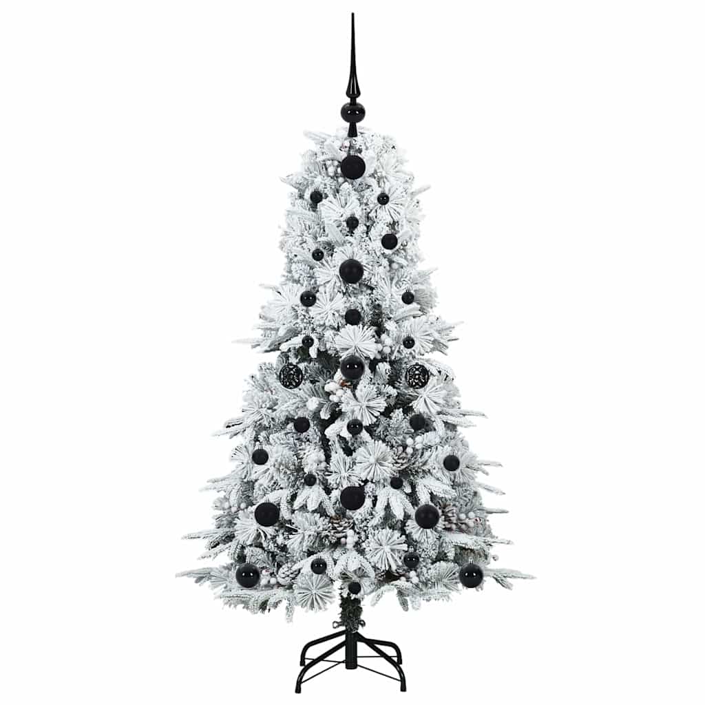 Kunstmatige Inklapbare Kerstboom Groen 120 cm PE en PVC