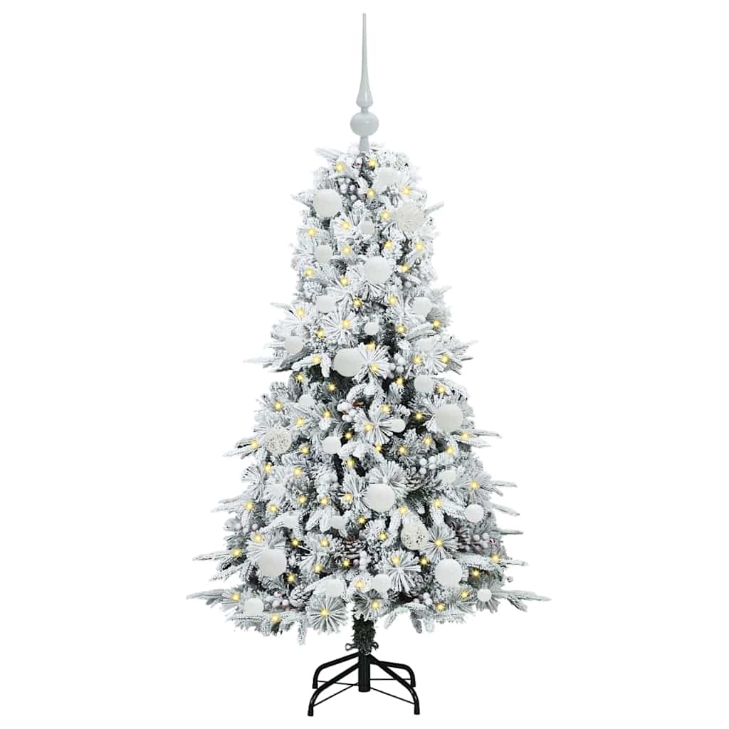 Kunstmatige Inklapbare Kerstboom Groen 120 cm PE en PVC