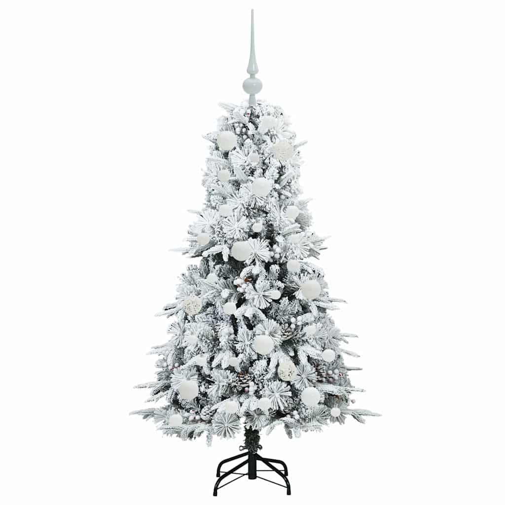 Kunstmatige Inklapbare Kerstboom Groen 120 cm PE en PVC