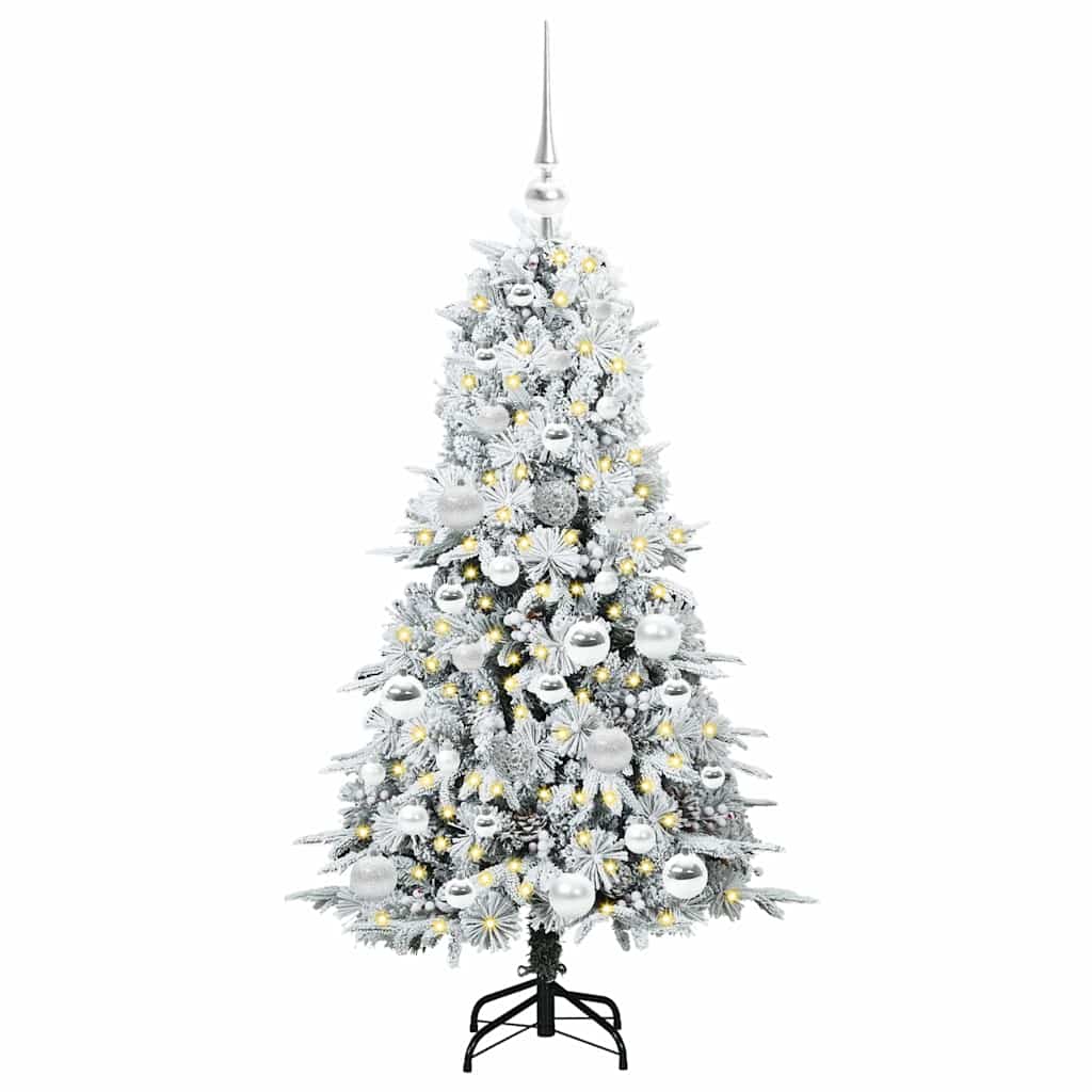 Kunstmatige Inklapbare Kerstboom Groen 120 cm PE en PVC