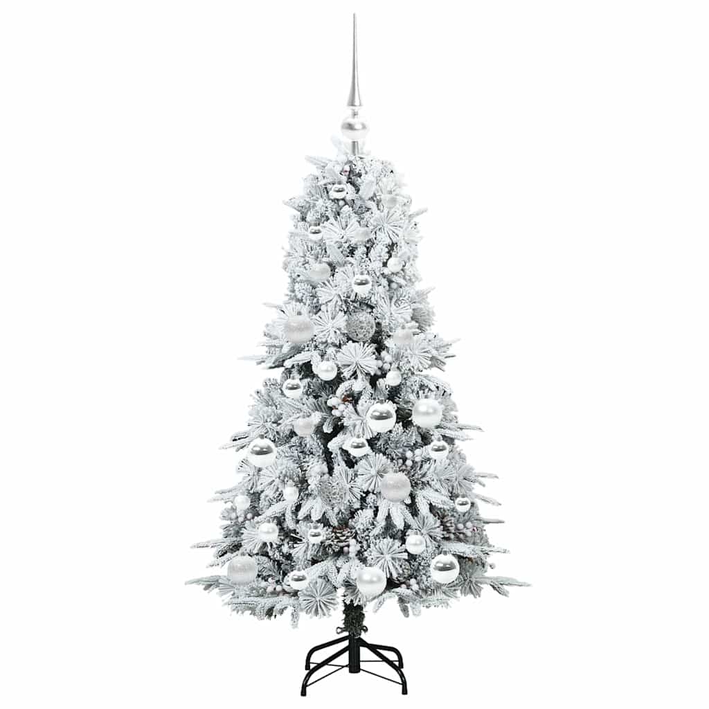 Kunstmatige Inklapbare Kerstboom Groen 120 cm PE en PVC