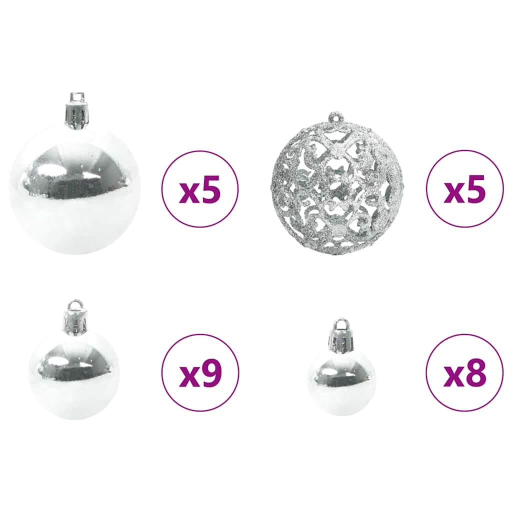 Kunstmatige Inklapbare Kerstboom Groen 120 cm PE en PVC