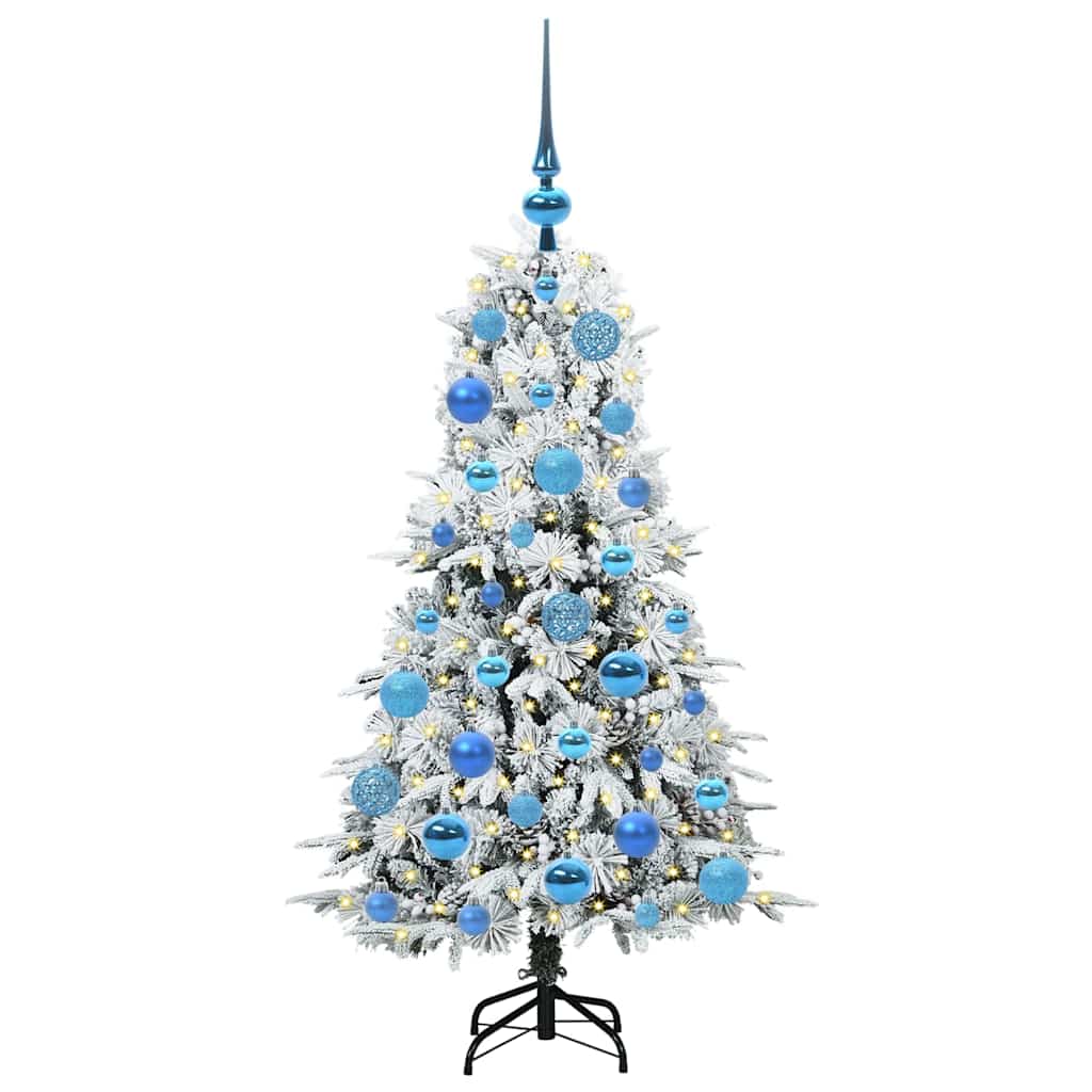 Kunstmatige Inklapbare Kerstboom Groen 120 cm PE en PVC