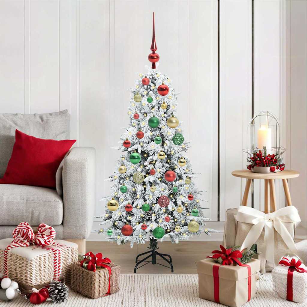 Kunstmatige Inklapbare Kerstboom Groen 120 cm PE en PVC