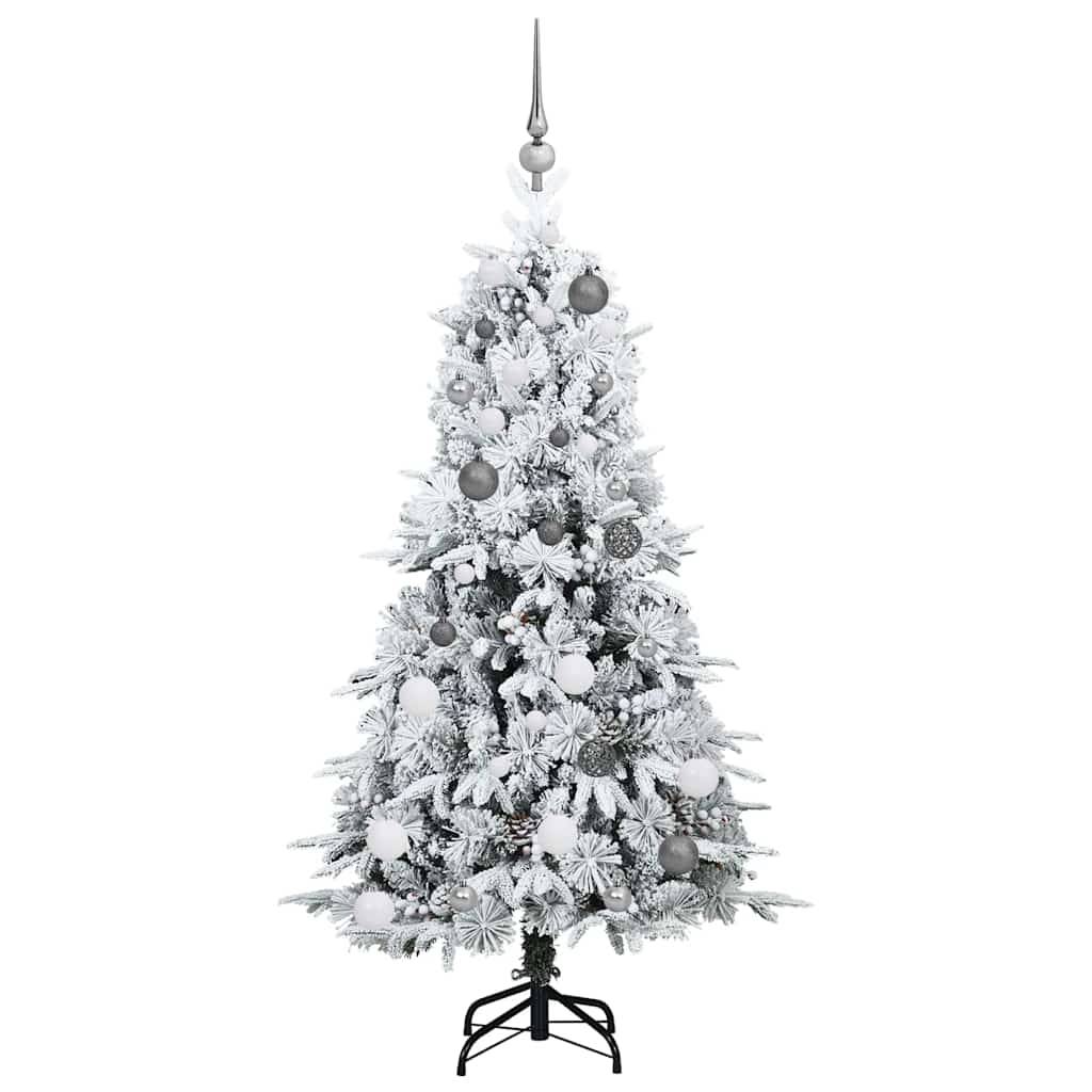 Kunstmatige Inklapbare Kerstboom Groen 150 cm PE en PVC