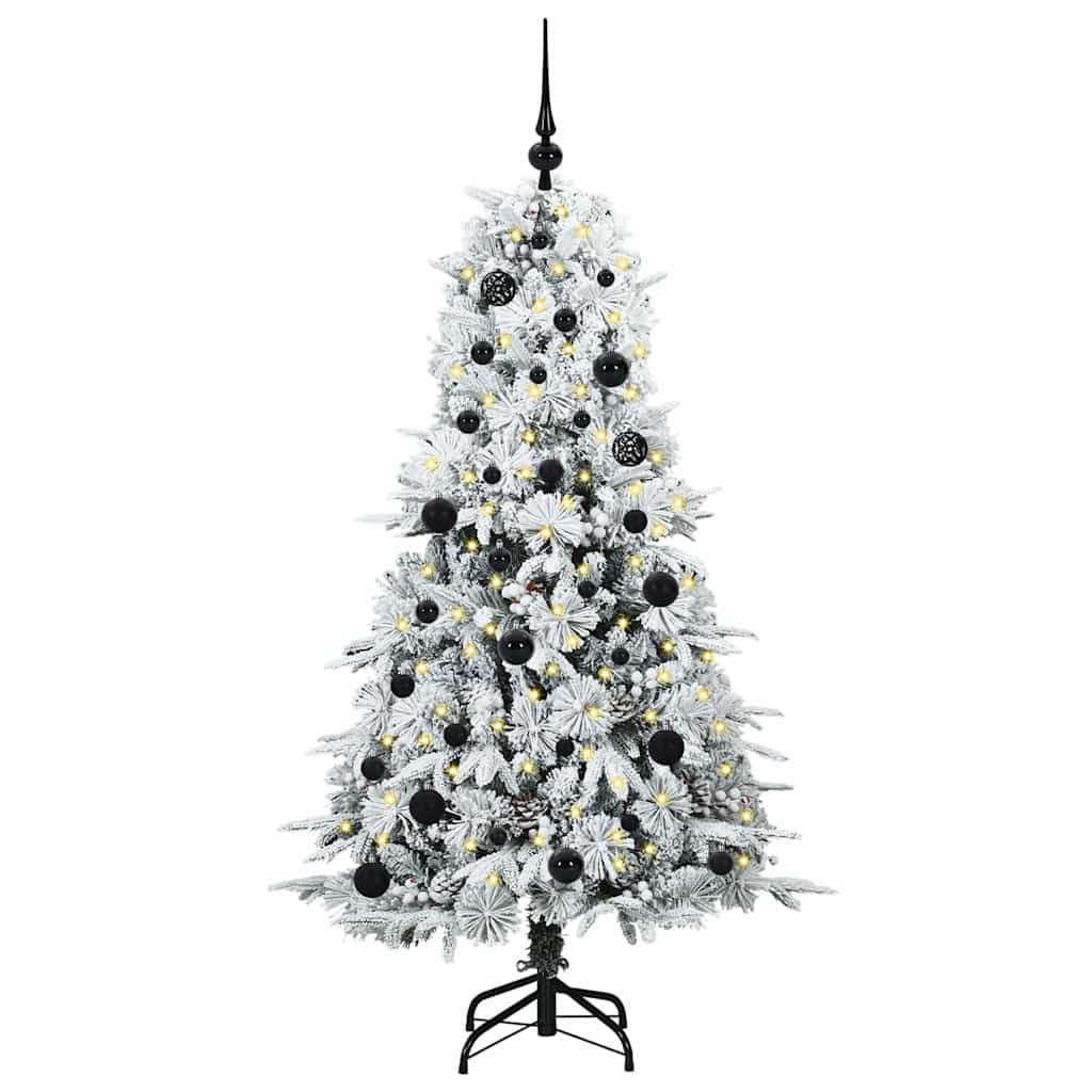 Kunstmatige Inklapbare Kerstboom Groen 150 cm PE en PVC