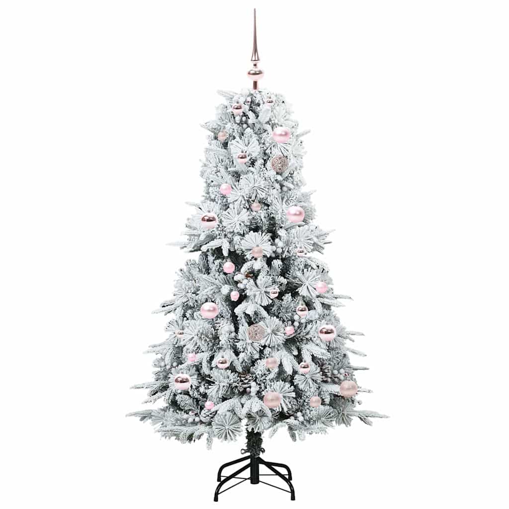 Kunstmatige Inklapbare Kerstboom Groen 150 cm PE en PVC