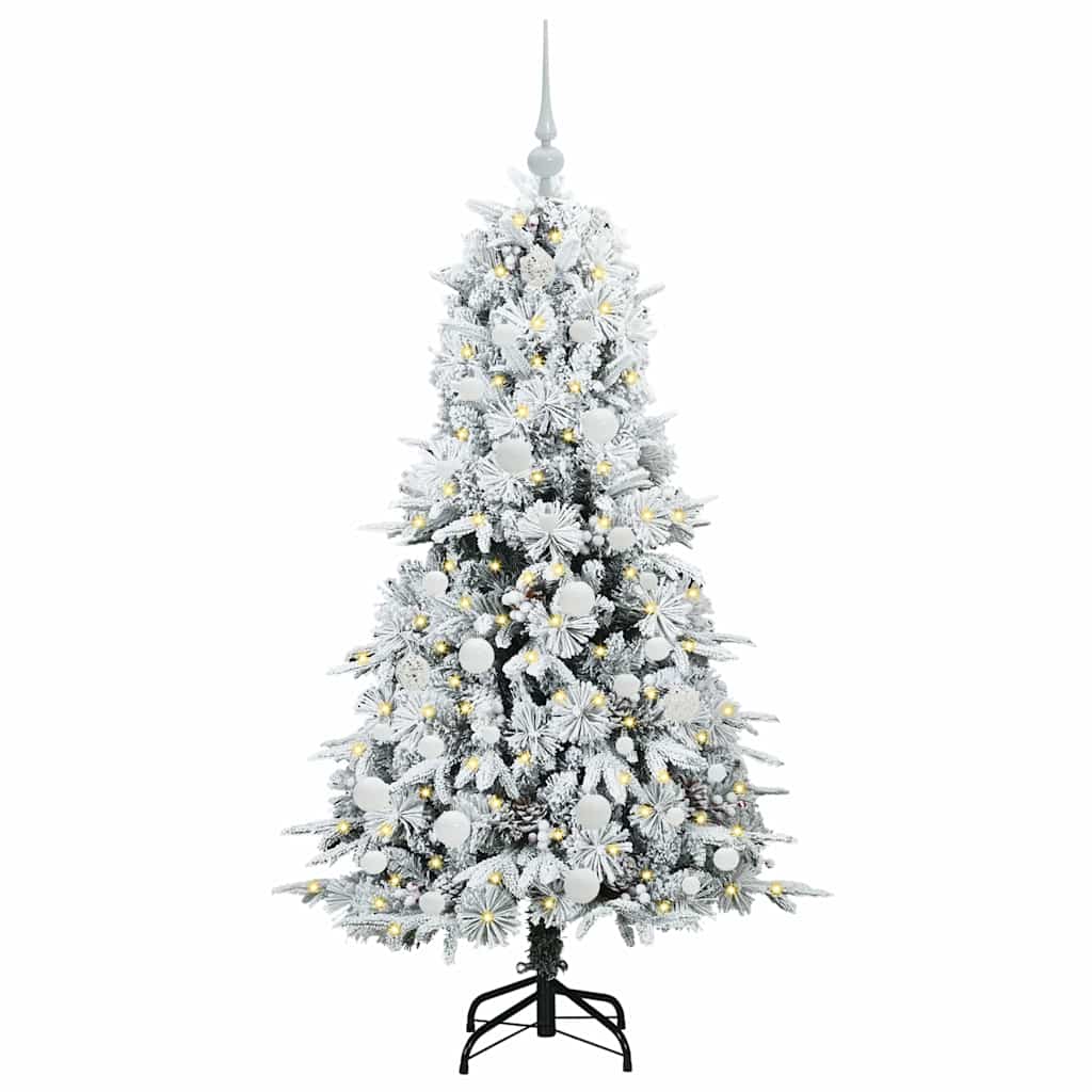 Kunstmatige Inklapbare Kerstboom Groen 150 cm PE en PVC