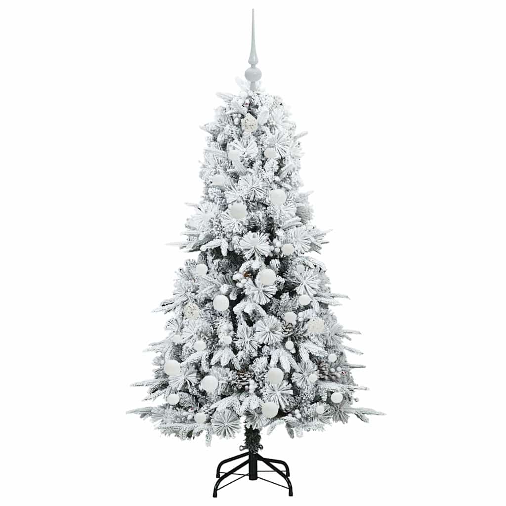 Kunstmatige Inklapbare Kerstboom Groen 150 cm PE en PVC