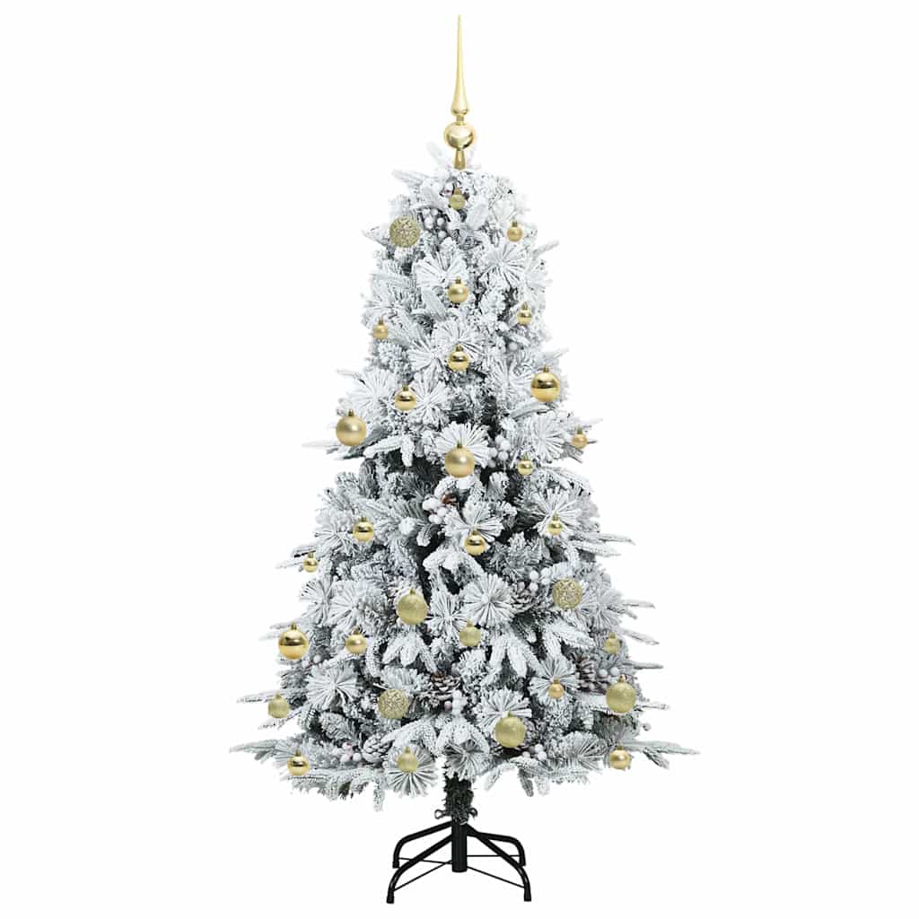 Kunstmatige Inklapbare Kerstboom Groen 150 cm PE en PVC
