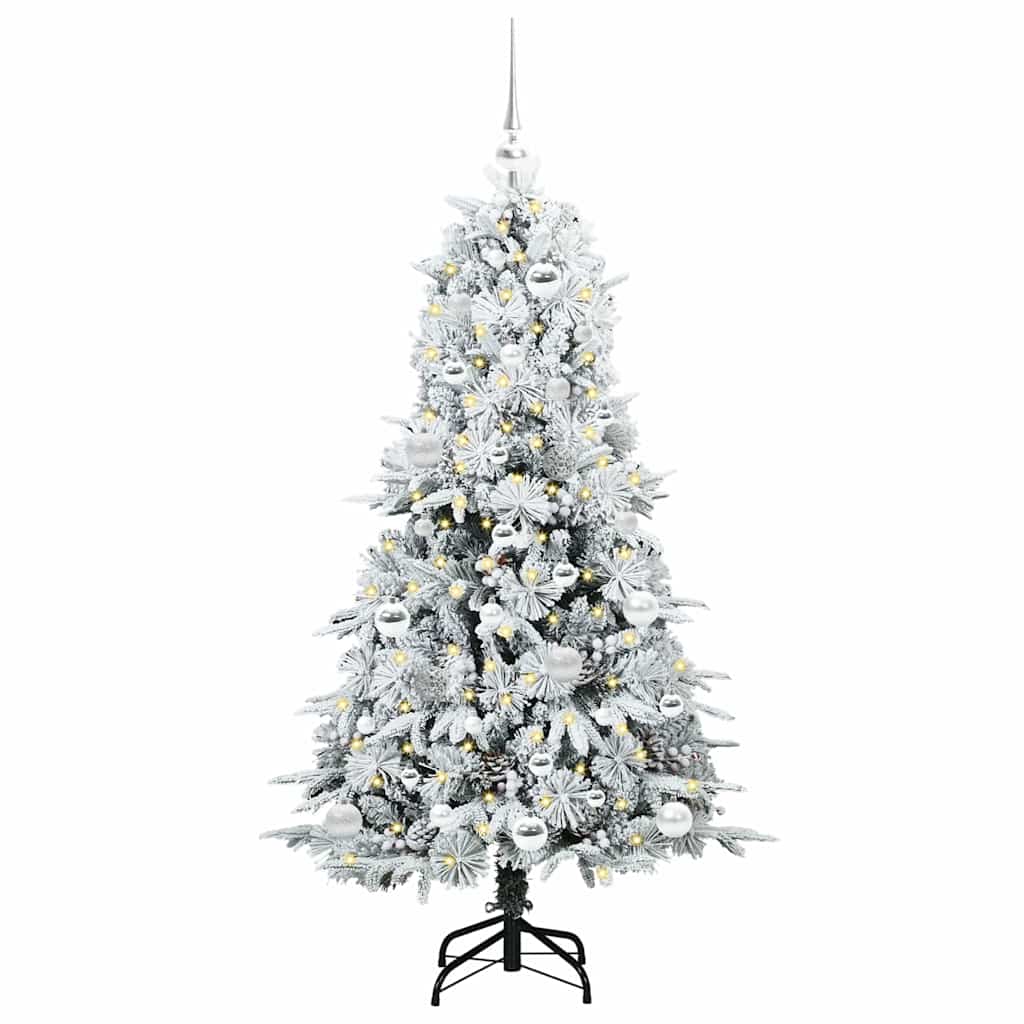Kunstmatige Inklapbare Kerstboom Groen 150 cm PE en PVC