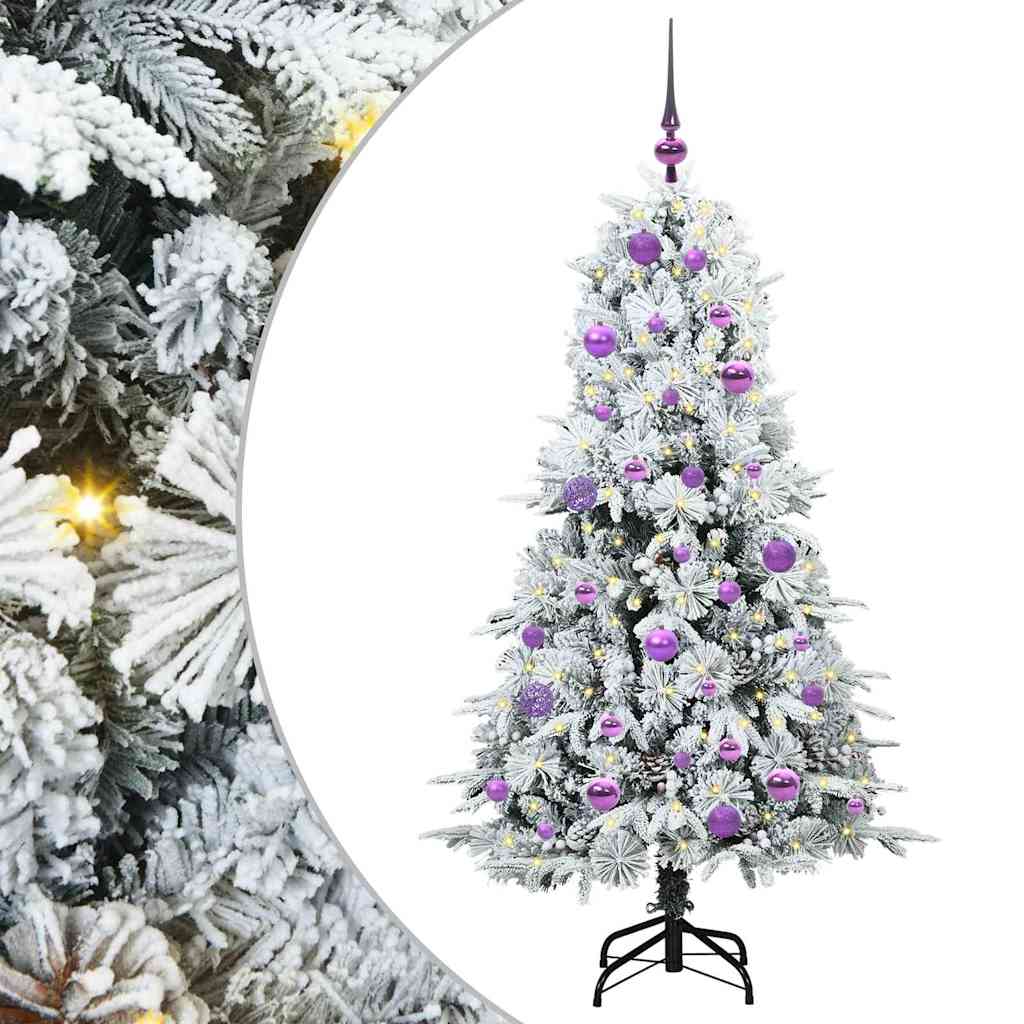 Kunstmatige Inklapbare Kerstboom Groen 150 cm PE en PVC