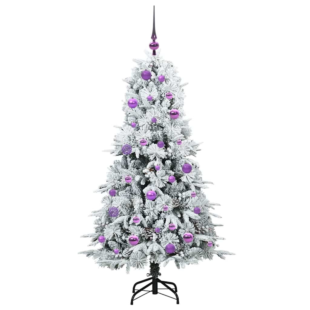 Kunstmatige Inklapbare Kerstboom Groen 150 cm PE en PVC