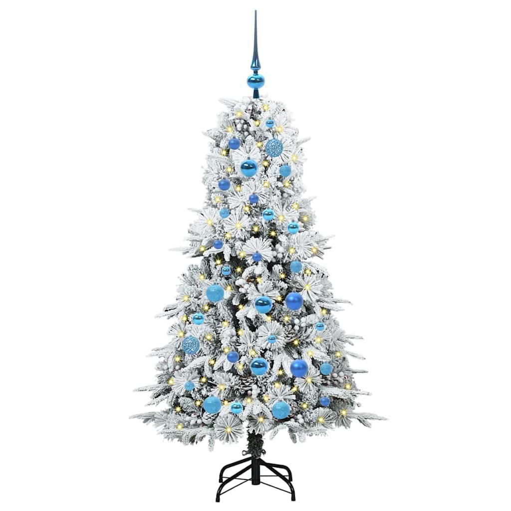Kunstmatige Inklapbare Kerstboom Groen 150 cm PE en PVC