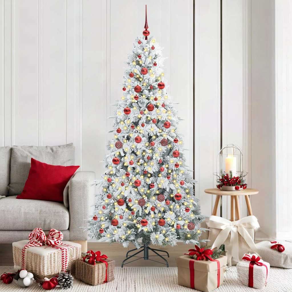 Kunstmatige Inklapbare Kerstboom Groen 180 cm PE en PVC