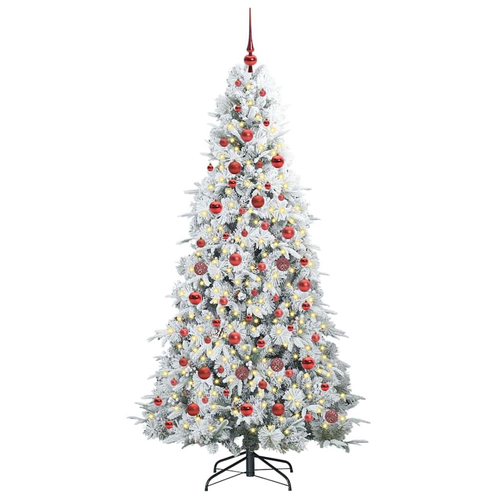 Kunstmatige Inklapbare Kerstboom Groen 180 cm PE en PVC