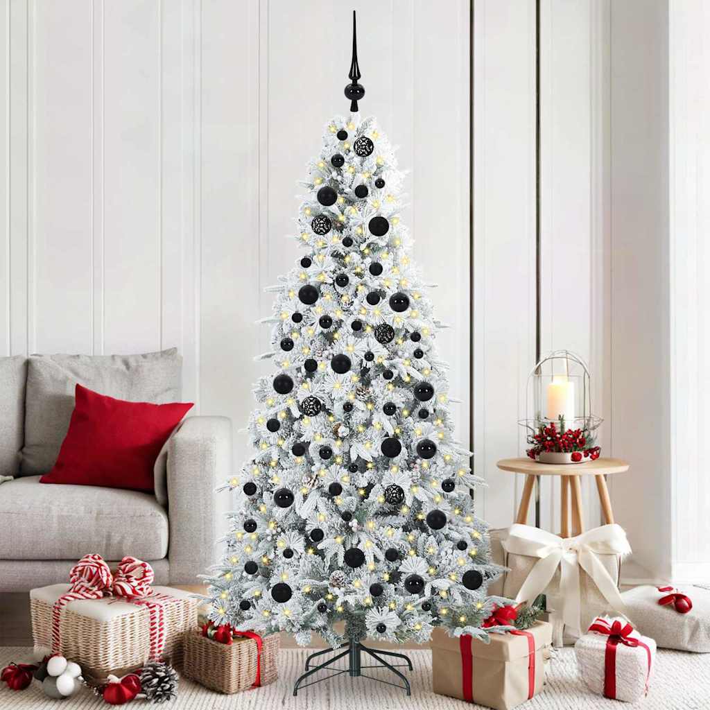 Kunstmatige Inklapbare Kerstboom Groen 180 cm PE en PVC