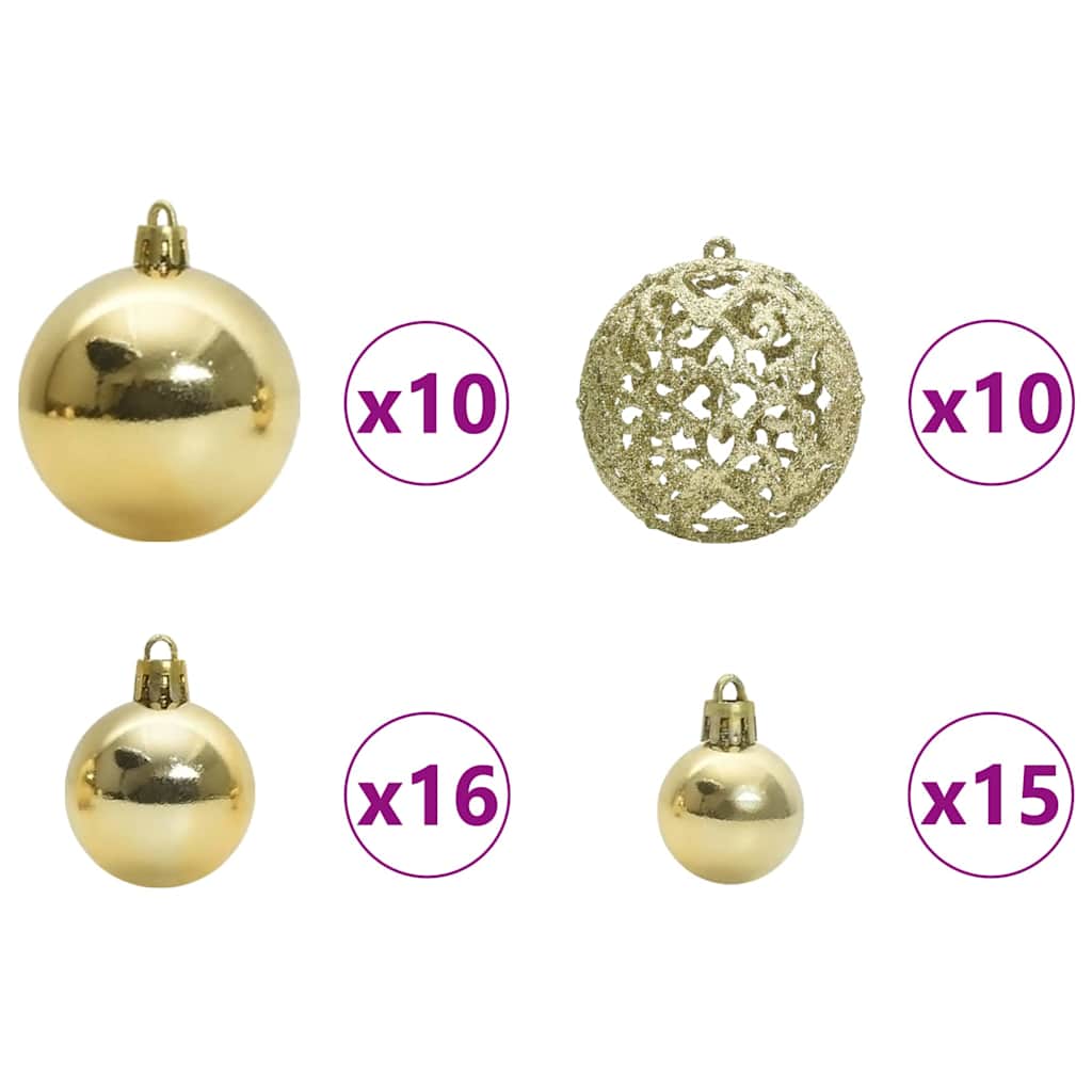 Kunstmatige Inklapbare Kerstboom Groen 180 cm PE en PVC