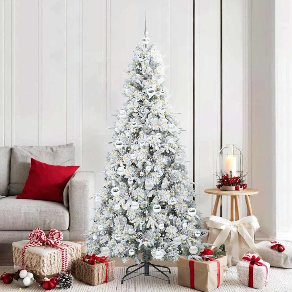Kunstmatige Inklapbare Kerstboom Groen 180 cm PE en PVC