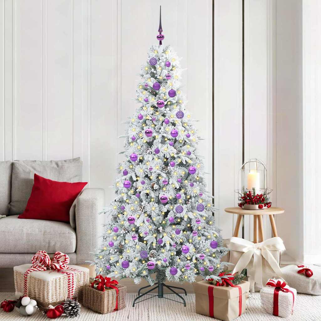 Kunstmatige Inklapbare Kerstboom Groen 180 cm PE en PVC