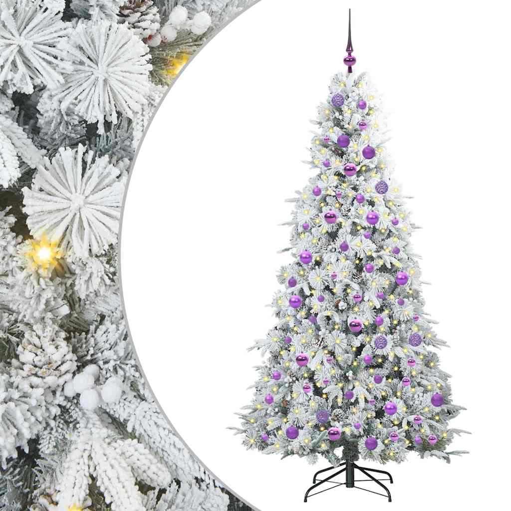 Kunstmatige Inklapbare Kerstboom Groen 180 cm PE en PVC