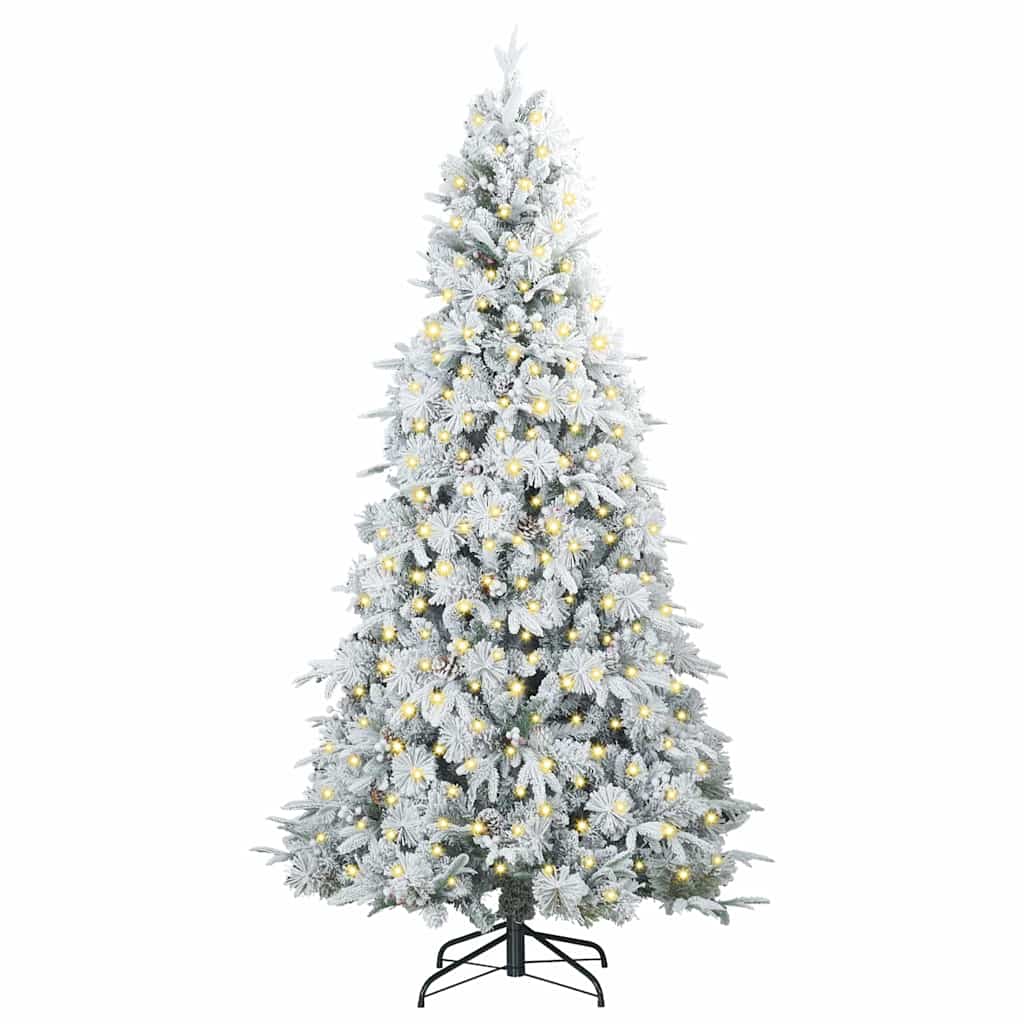 Kunstmatige Inklapbare Kerstboom Groen 210 cm PE en PVC