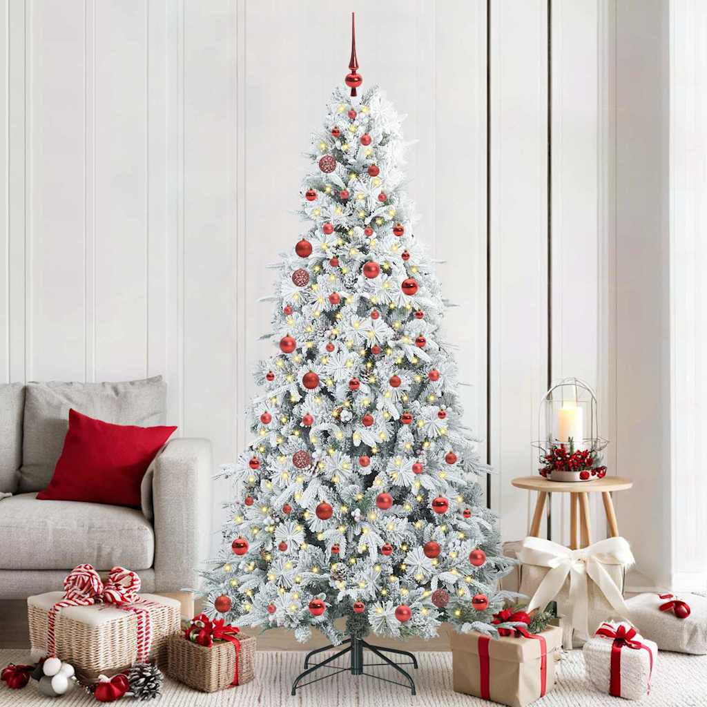 Kunstmatige Inklapbare Kerstboom Groen 210 cm PE en PVC