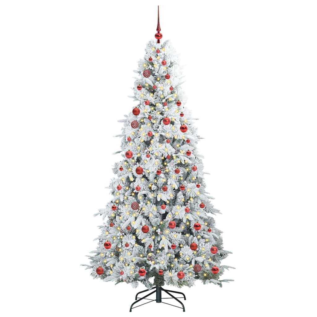 Kunstmatige Inklapbare Kerstboom Groen 210 cm PE en PVC
