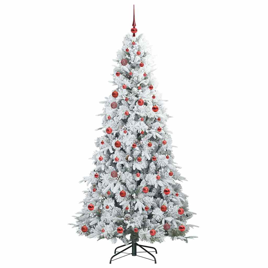 Kunstmatige Inklapbare Kerstboom Groen 210 cm PE en PVC