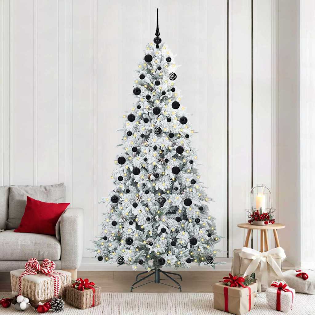 Kunstmatige Inklapbare Kerstboom Groen 210 cm PE en PVC