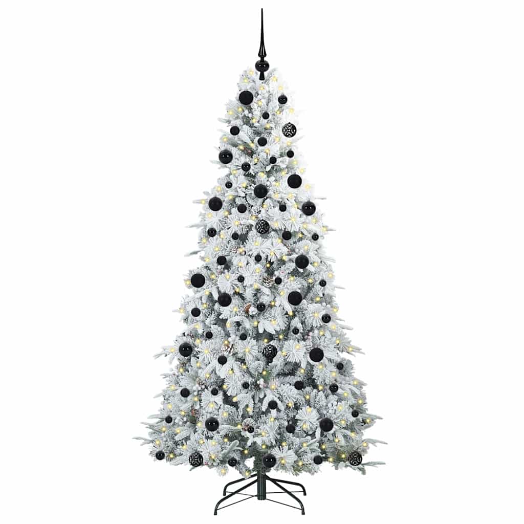 Kunstmatige Inklapbare Kerstboom Groen 210 cm PE en PVC