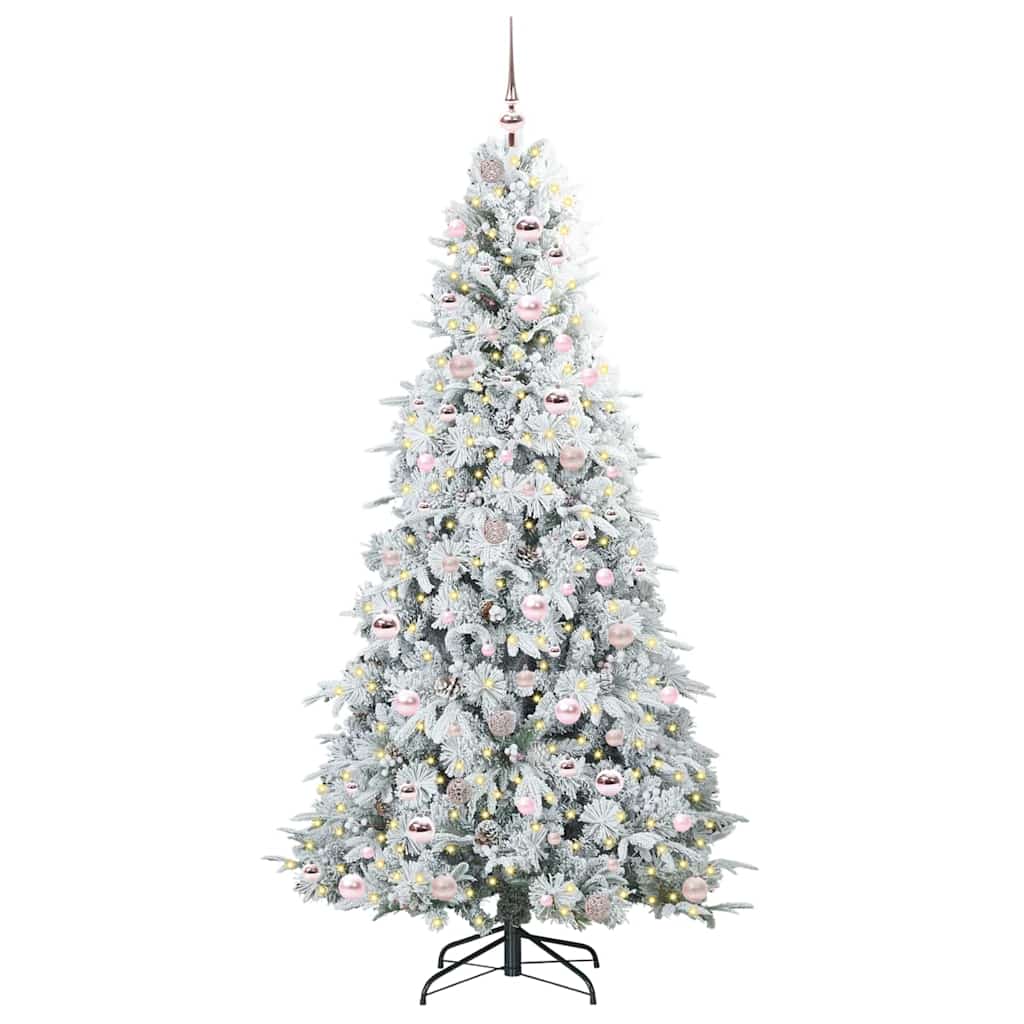 Kunstmatige Inklapbare Kerstboom Groen 210 cm PE en PVC